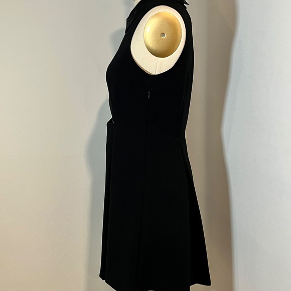 BCBGeneration Little Black Sleeveless Cutout Waist Dress - Size 6 - Picture 6 of 8